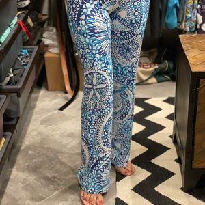 NWT Lilly Pulitzer Woman Georgia May Palazzo Pants Size XS Midnight Blue Re